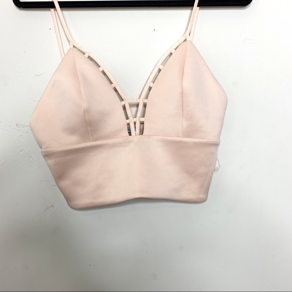 Cute Beige Crop top